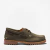 Timberland Men's Authentics 3 Eye Classic Lug Suede Boat Shoes - Dark Green - Image 1