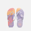 Havaianas Girls Slim Palette Glow Flip Flops - Quiet Lilac - Image 1