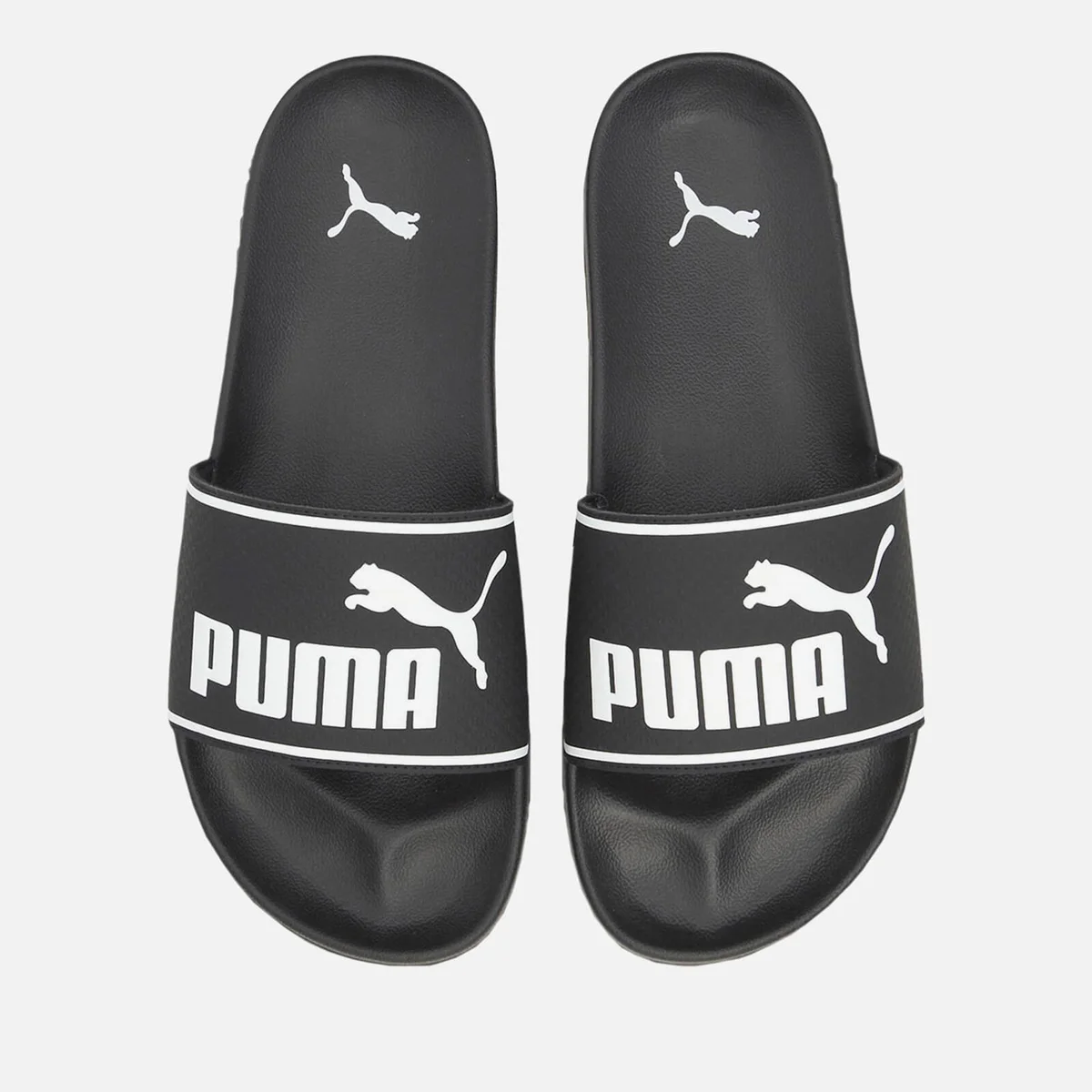 Puma Leadcat 2.0 Contrast Faux Leather Sliders Image 1