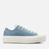 Converse Women's Chuck Taylor All Star Lift Crafted Canvas Platform Trainers - Indigo Oxide - Image 1