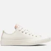 Converse Women's Chuck Taylor All Star Crafted Stripes Ox Trainers - Egret/Indigo Oxide/Pink Clay - Image 1