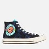 Converse Men's Chuck 70 Much Love Hi-Top Trainers - Black/Washed teal/Game Royal - Image 1