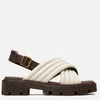 Tory Burch Women's Lug Sole Leather Sandals - Ivory - Image 1