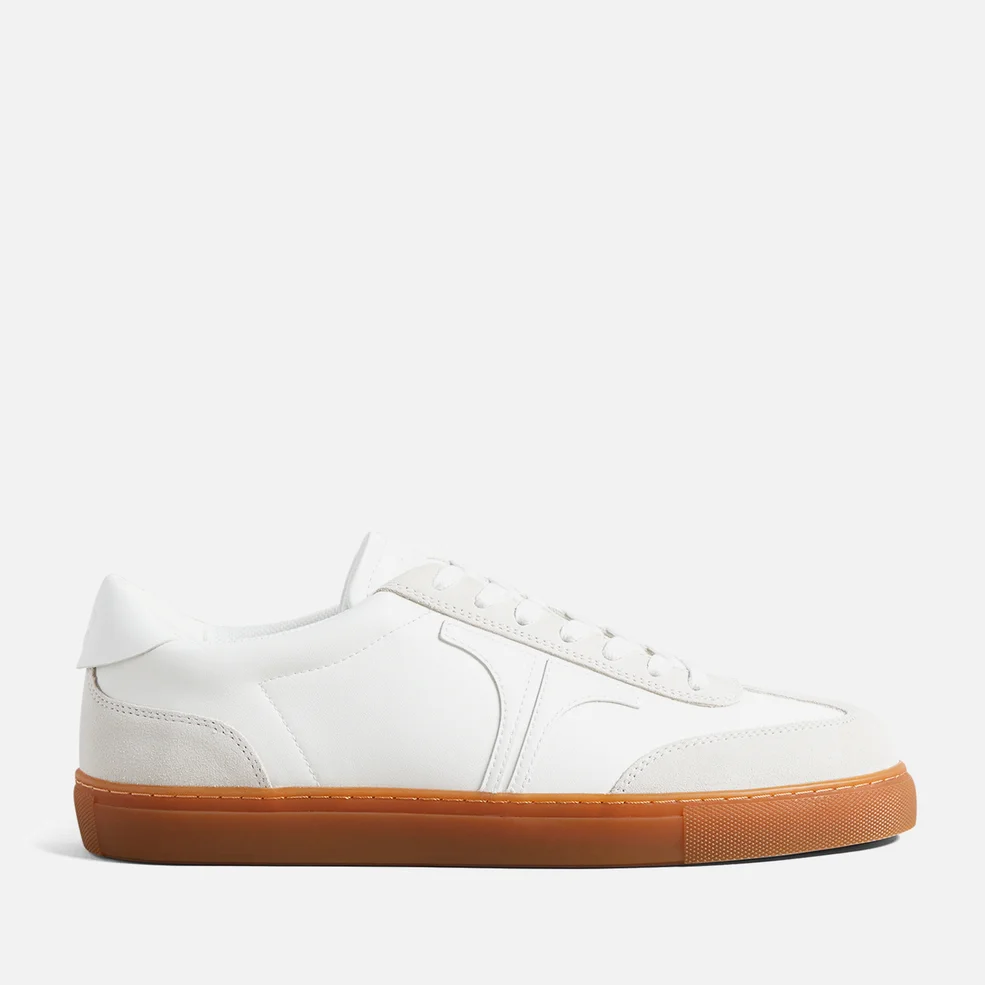 Ted Baker Robbert Leather and Suede Low Top Trainers Image 1