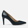 MICHAEL Michael Kors Women's Dorothy Flex Leather Court Shoes - Black - Image 1