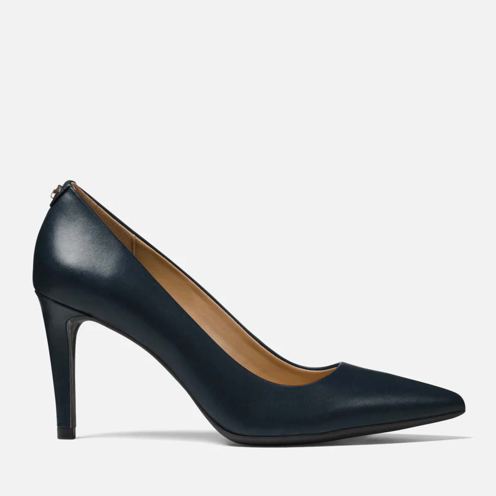 MICHAEL Michael Kors Women's Dorothy Flex Leather Court Shoes - Black Image 1