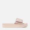 MICHAEL Michael Kors Women's Mk Platform Slide Sandals - Soft Pink/Fawn - Image 1