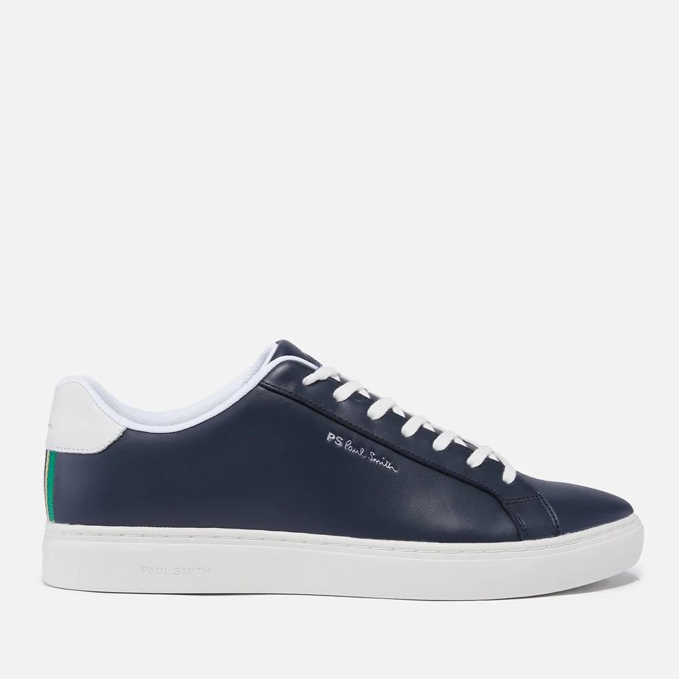 PS Paul Smith Men's Rex Leather Cupsole Trainers - Navy Image 1