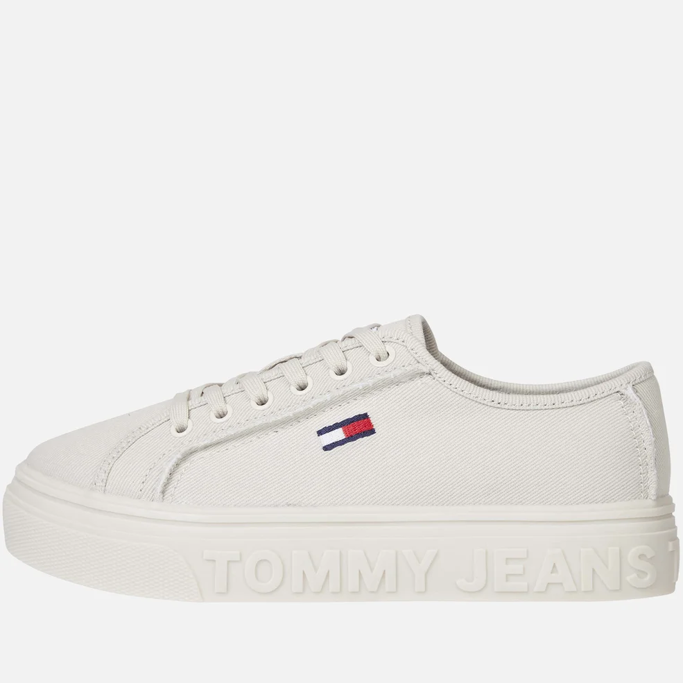 Tommy Jeans Cotton-Canvas Trainers Image 1