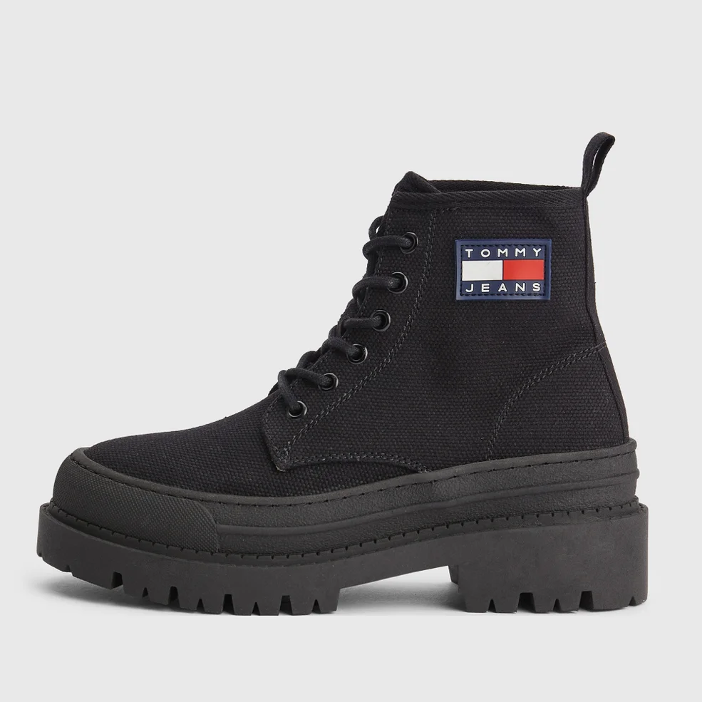 Tommy Jeans Foxing Canvas Boots Image 1