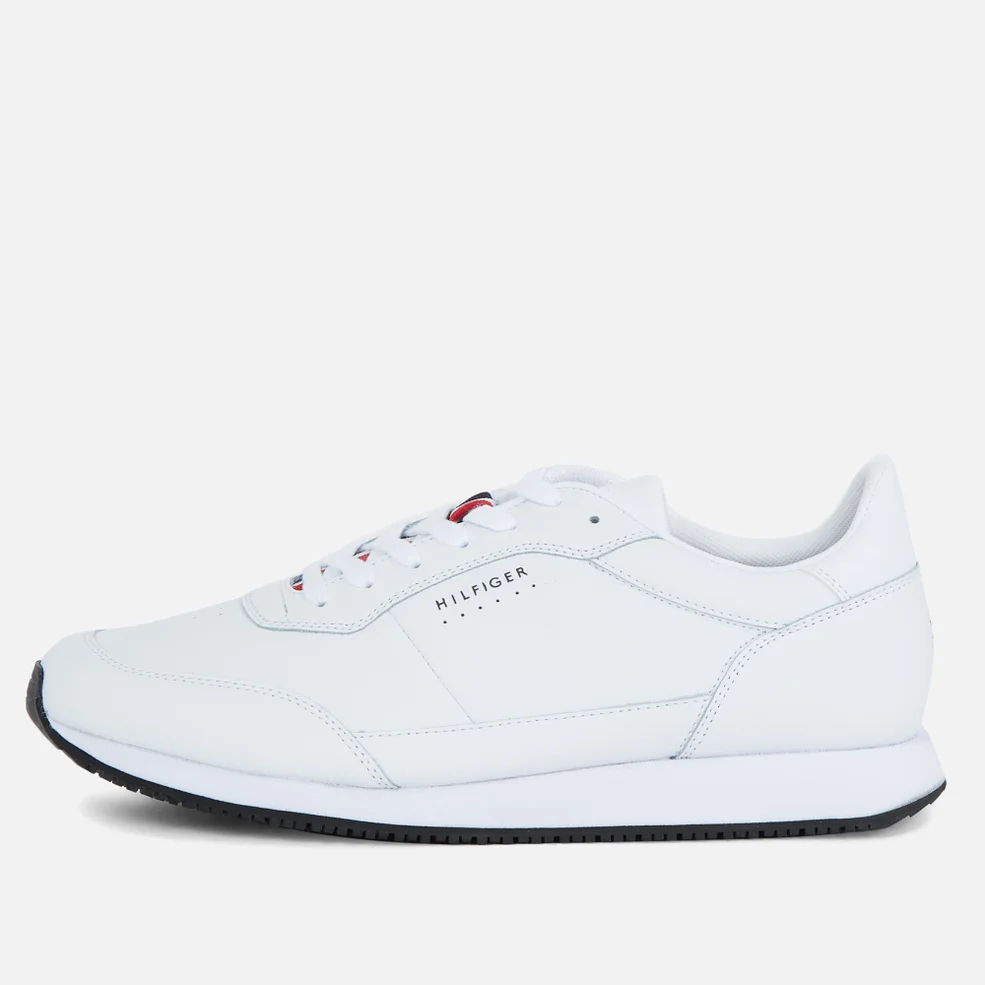 Tommy Hilfiger Runner Leather Trainers Image 1
