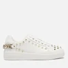 Guess Women's Renatta Faux Leather Low Top Trainers - Milk - Image 1