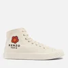 KENZO Schhol Logo Canvas High-Top Trainers - Image 1
