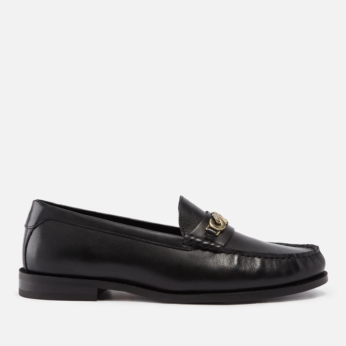 Walk London Riva Sovereign Leather Loafers Image 1