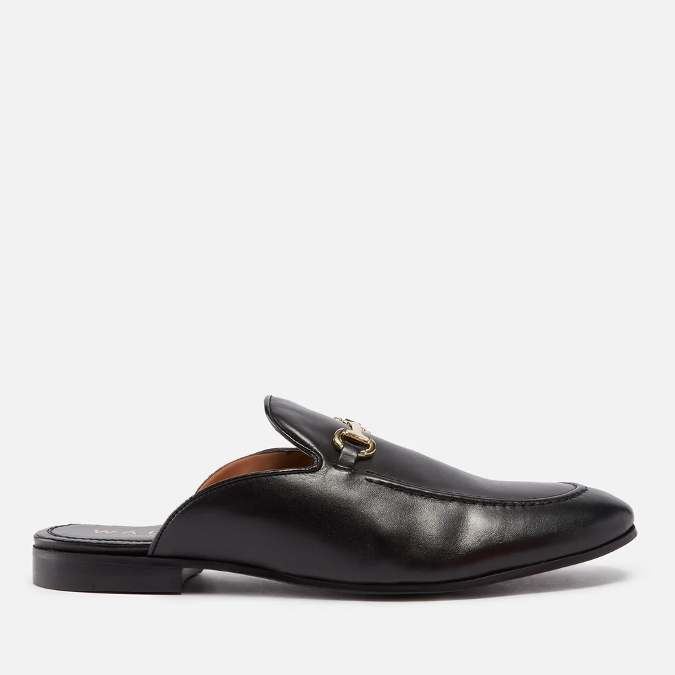 Walk London Terry Leather Mules Image 1