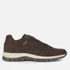 Barbour Armstrong Leather and Canvas Low-Top Trainers - Image 1