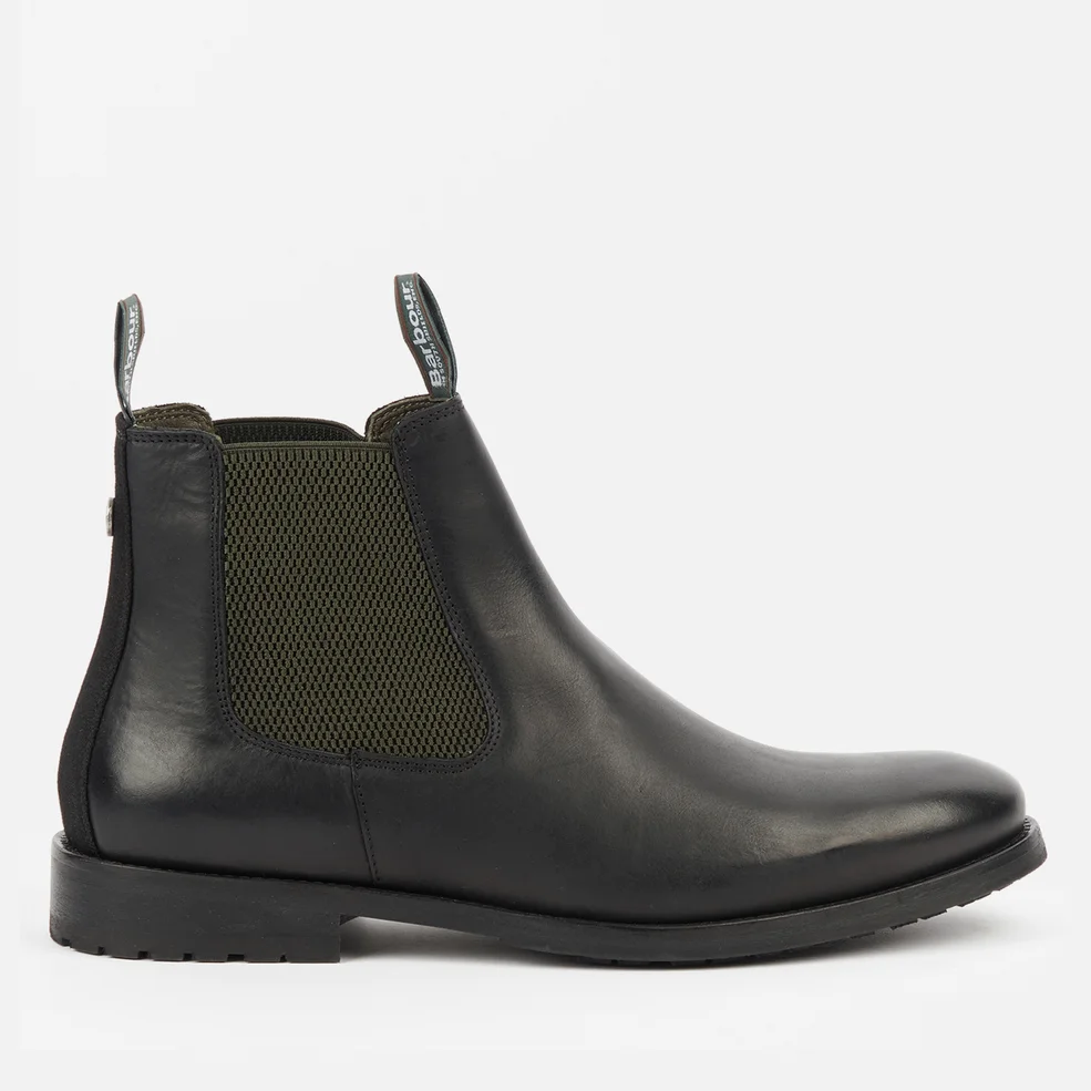 Barbour Farndish Leather Chelsea Boots Image 1