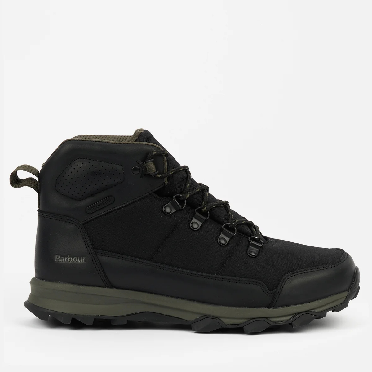 Barbour Men's Malvern Waterproof Leather and Nylon Boots Image 1