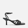 Steve Madden Mid-Heeled Faux Leather Sandals - Image 1