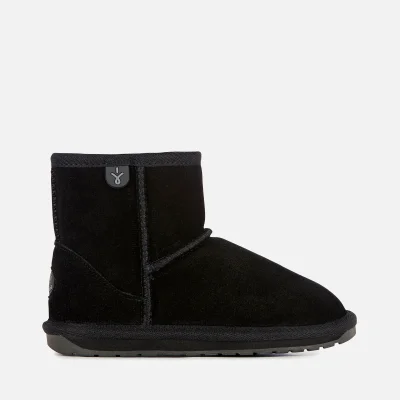 EMU Australia Kids' Shearling-Lining Suede Ankle Boots