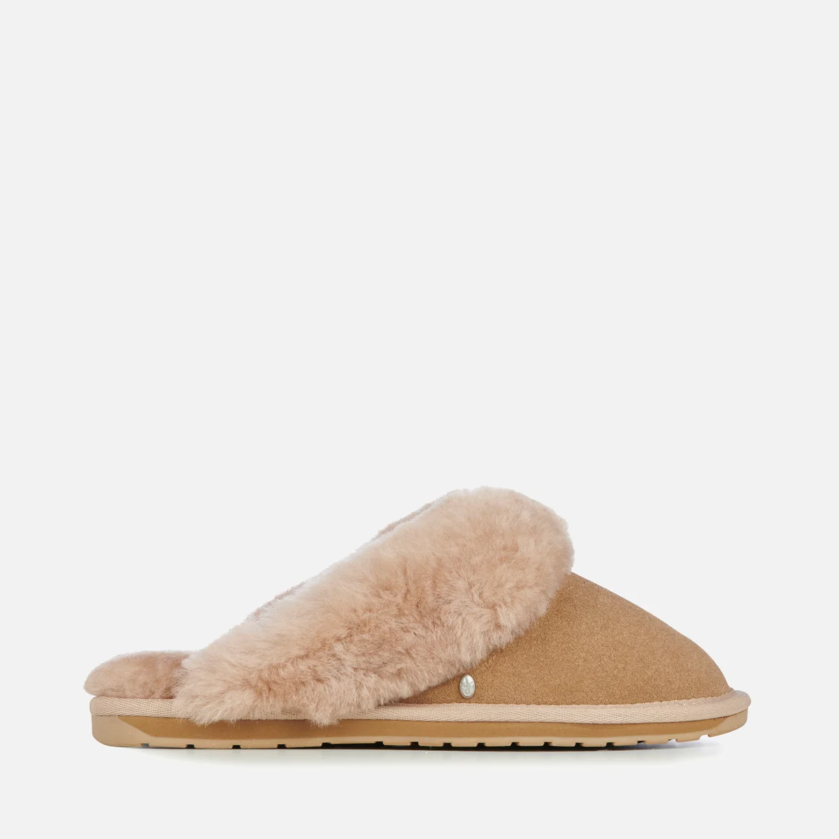 EMU Australia Jolie Suede and Shearling Slippers Image 1