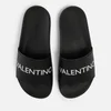 Valentino Xenia Logo-Print Rubber Slides - Image 1