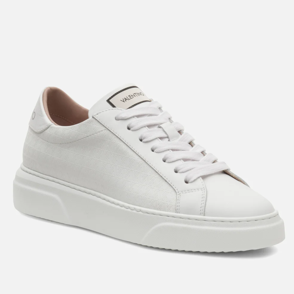 Valentino Women's Stan Leather Trainers Image 1