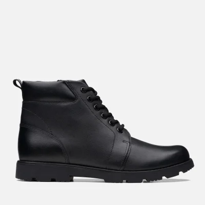 Clarks Youth Heath Leather Boots