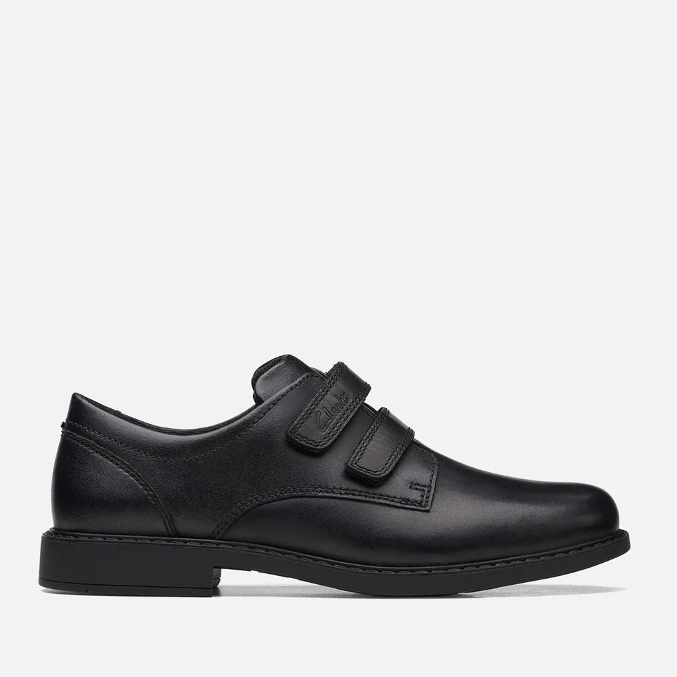 Clarks Kids' Scala Pace Leather School Shoes Image 1