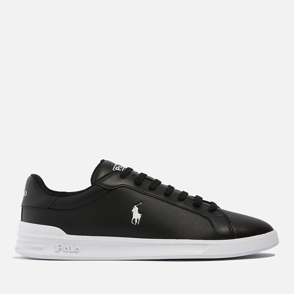 Polo Ralph Lauren Heritage Leather Trainers Image 1