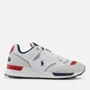 Polo Ralph Lauren Trackster 200 Leather, Suede and Mesh Trainers - Image 1