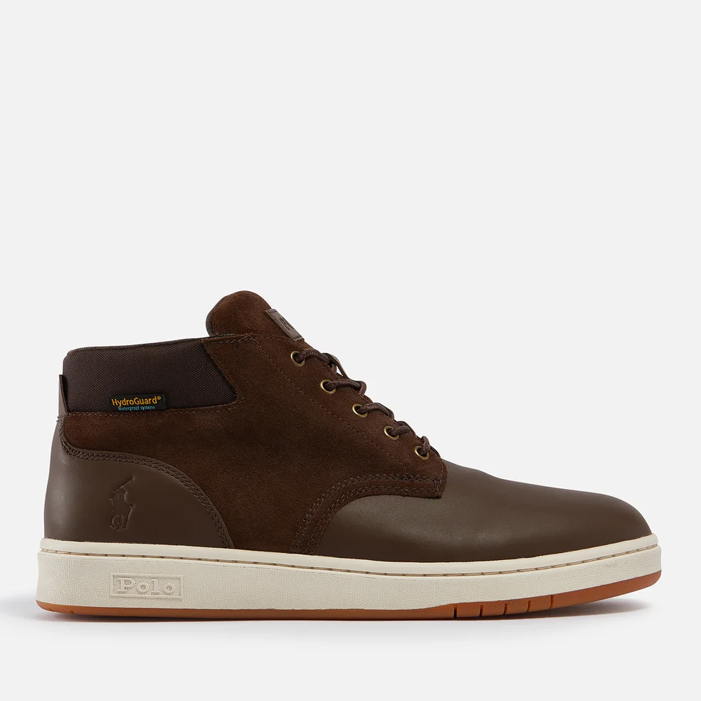 Polo Ralph Lauren Suede and Leather Trainer Boots Image 1