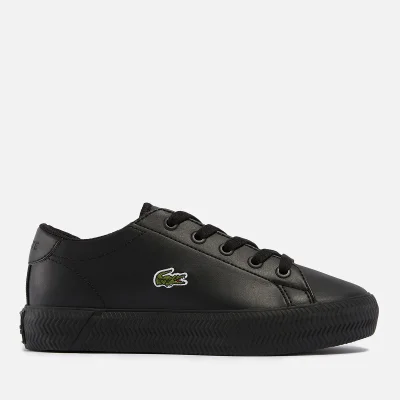 Lacoste Kids' Gripshot Faux Leather Trainers
