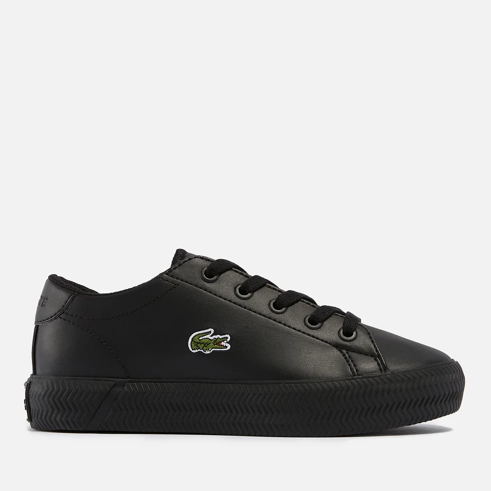 Lacoste Kids' Gripshot Faux Leather Trainers Image 1