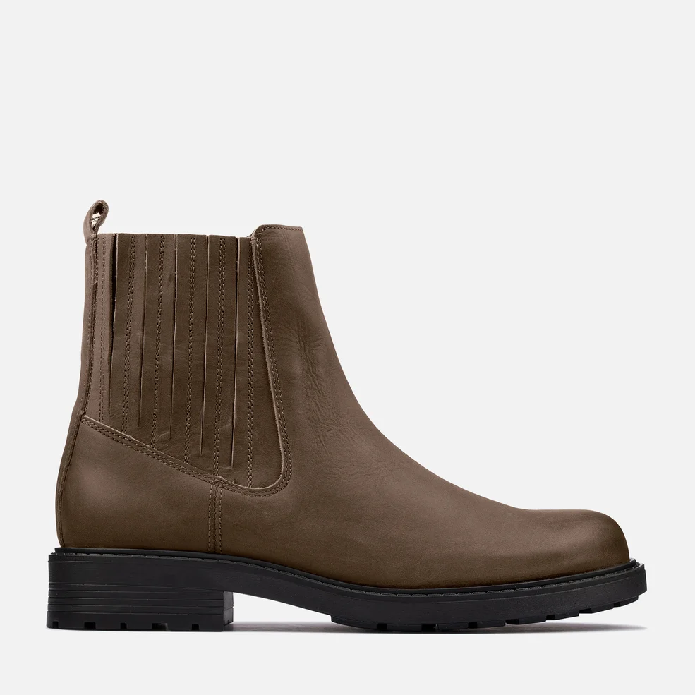 Clarks Orinoco 2 Mid-Length Leather Chelsea Boots Image 1