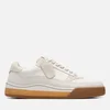 Clarks Craft Court Suede and Leather Trainers - Image 1