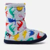 Joules Kids' Padabout Jersey and Faux Fur Slipper Boots - Image 1