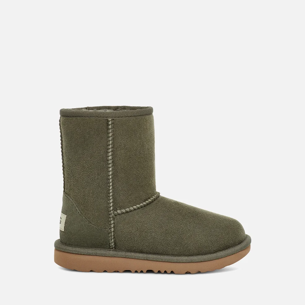 UGG Kids’ Classic II Suede and Wool-Blend Boots Image 1