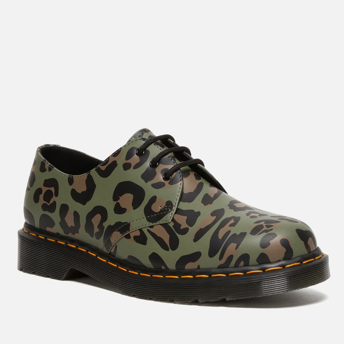 Dr. Martens 1461 Leopard-Print Leather Shoes Image 1