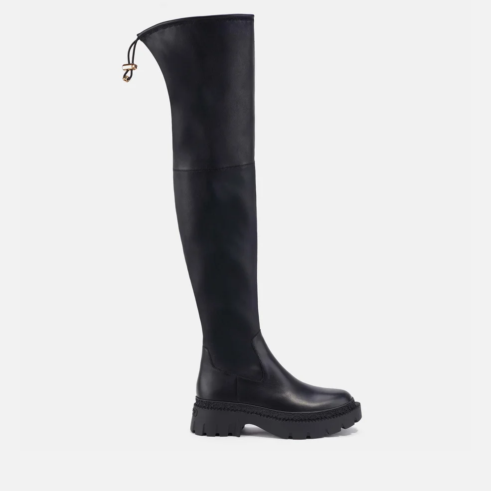 Coach Jolie Leather Thigh-High Boots - UK 3 Image 1