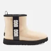 UGG Classic Clear Mini Waterproof Perspex and Faux Shearling Boots - Image 1