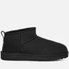 UGG Ultra Mini Suede and Wool-Blend Boots - Image 1
