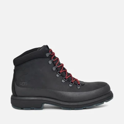 UGG Biltmore Waterproof Rubbed-Trimmed Leather Hiking-Style Boots