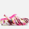 Crocs Kids' Marbled Faux Sherpa Lined Rubber Crocs - Image 1