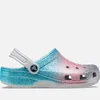 Crocs Unisex Kids' Classic Glittered Rubber Clogs - Image 1