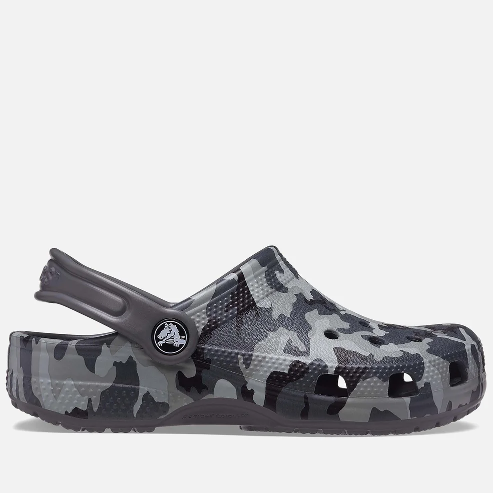 Crocs Toddlers’ Classic Camo Rubber Clogs Image 1