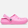 Crocs Kids' Classic Faux Shearling-Lined Rubber Clogs - Image 1