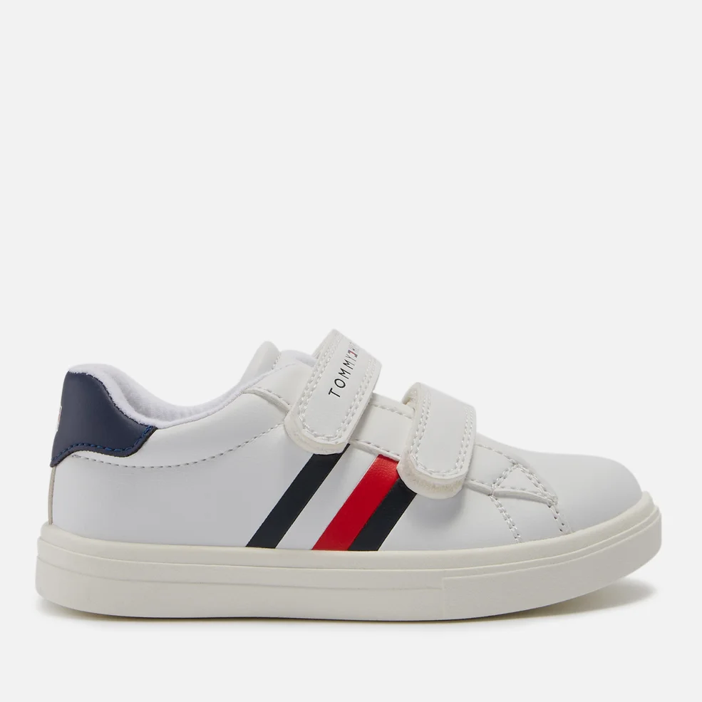 Tommy Hilfiger Kids' Faux Leather Trainers Image 1