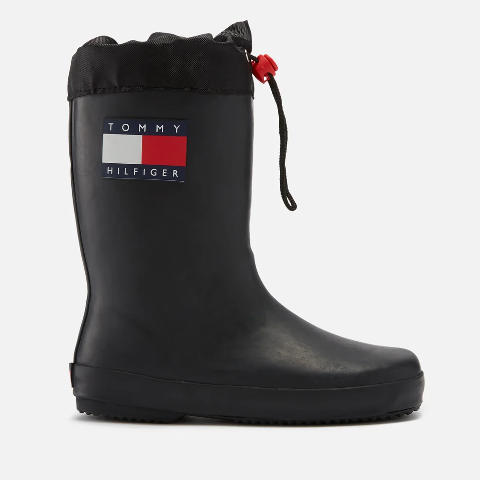 Tommy Hilfiger Kids' Rubber and Nylon Wellington Boots Image 1