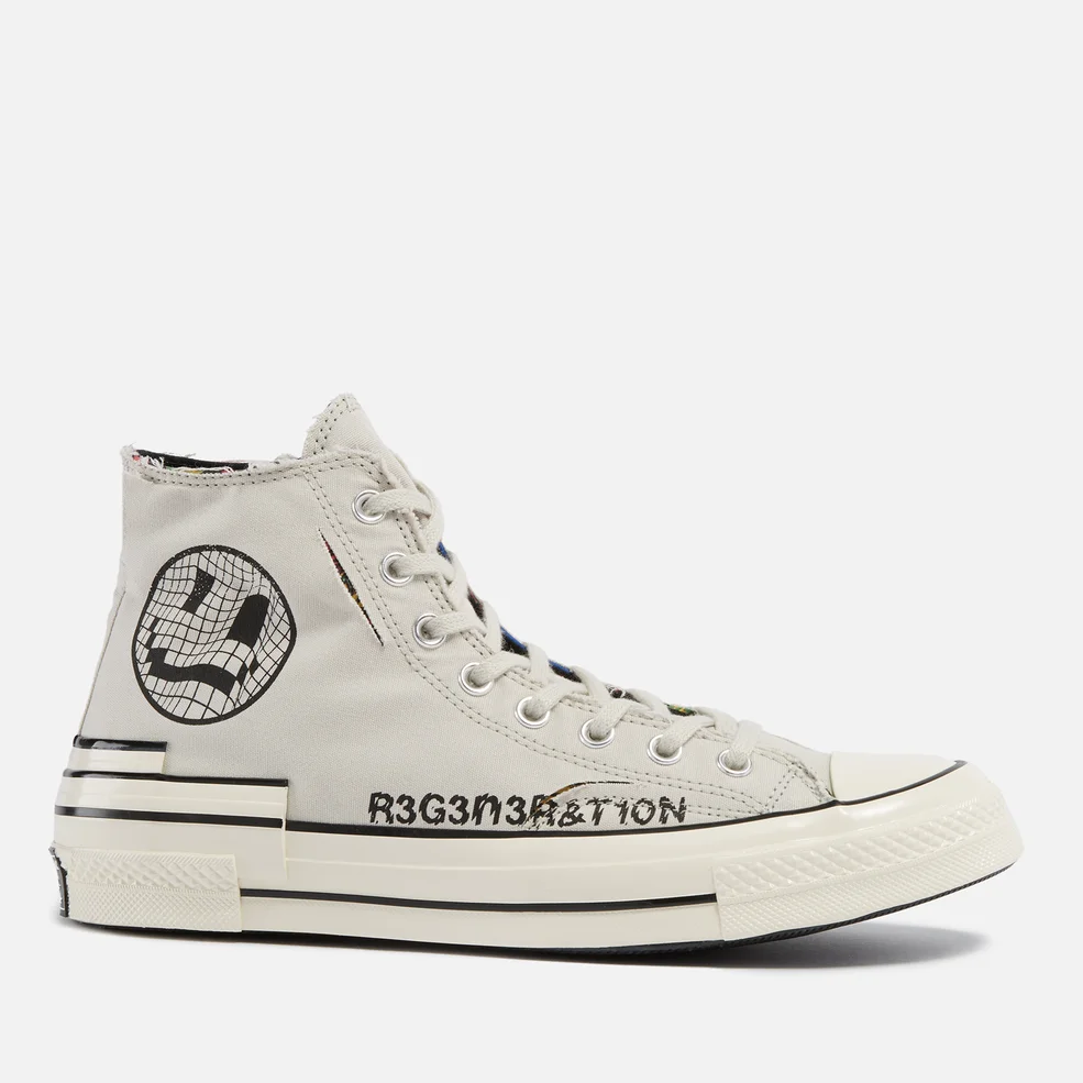 Converse Chuck 70 See Beyond Hacked Heel Canvas Trainers Image 1